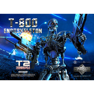 Terminator 2 Museum Masterline Series Statue 1/3 Judgment Day T800 Endoskeleton Deluxe Version 74 cm