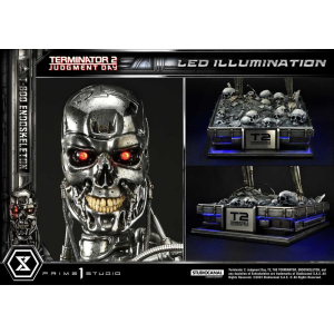 Terminator 2 Museum Masterline Series Statue 1/3 Judgment Day T800 Endoskeleton Deluxe Version 74 cm