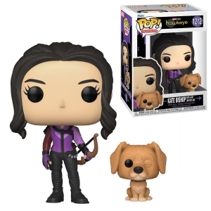 Hawkeye POP Kate Bishop w/Lucky the Pizza Dog