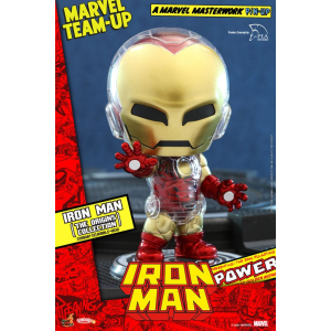 Marvel Comics Cosbaby (S) Mini Figure Iron Man (The Origins Collection) 10 cm