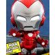 Marvel Comics Cosbaby (S) Mini Figure Iron Man (Silver Centurion Armor)