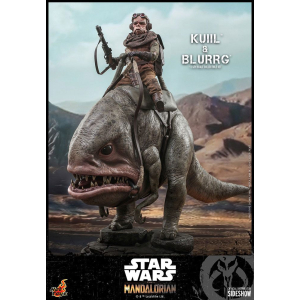 Star Wars The Mandalorian Action Figure 2-Pack 1/6 Kuiil & Blurrg Hot Toys