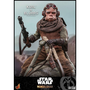 Star Wars The Mandalorian Action Figure 2-Pack 1/6 Kuiil & Blurrg Hot Toys