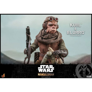 Star Wars The Mandalorian Action Figure 2-Pack 1/6 Kuiil & Blurrg Hot Toys