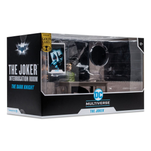 DC Multiverse Action Figure The Joker (Jail Cell Variant) (The Dark Knight) (Gold Label)