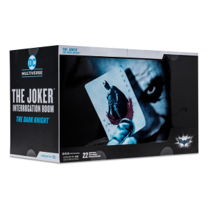DC Multiverse Action Figure The Joker (Jail Cell Variant) (The Dark Knight) (Gold Label)