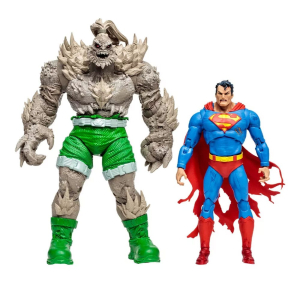 DC Multiverse Action Figures Superman vs Doomsday (Gold Label) 18 cm