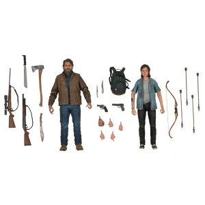 The Last of Us Part II 2-Pack Joel and Ellie 18 cm NECA