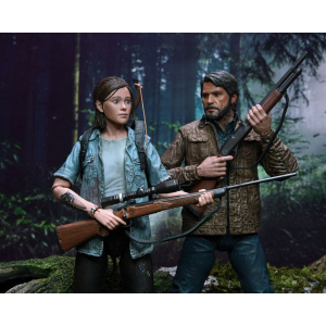 The Last of Us Part II 2-Pack Joel and Ellie 18 cm NECA