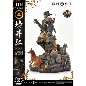 Ghost of Tsushima: Deluxe Bonus Jin Sakai The Ghost - Ghost Armor Edition 1:4 Scale Statue