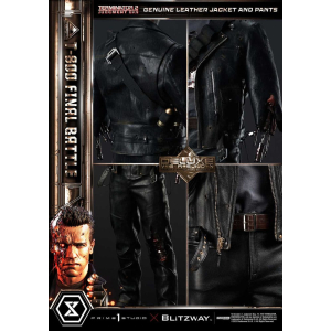 Terminator 2 Museum Masterline Series Statue 1/3 T-800 Final Battle Deluxe Bonus Version 75 cm