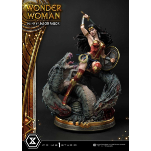 Wonder Woman vs. Hydra 81 cm By Jason Fabok 1/3